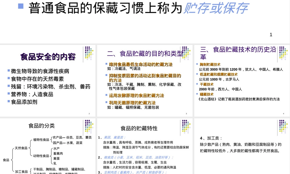 食品储存安全与管理教学PPT课件.ppt