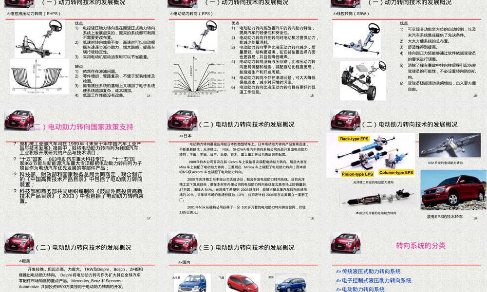 汽车电动助力转向系统教学PPT课件 副本1.ppt
