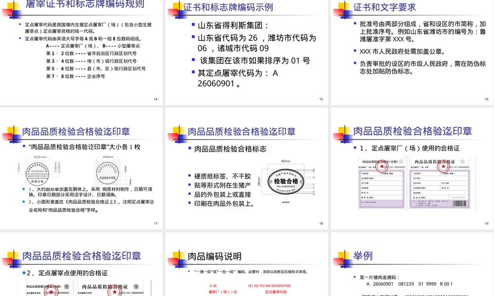 生猪屠宰管理法规与标准体系PPT课件.ppt