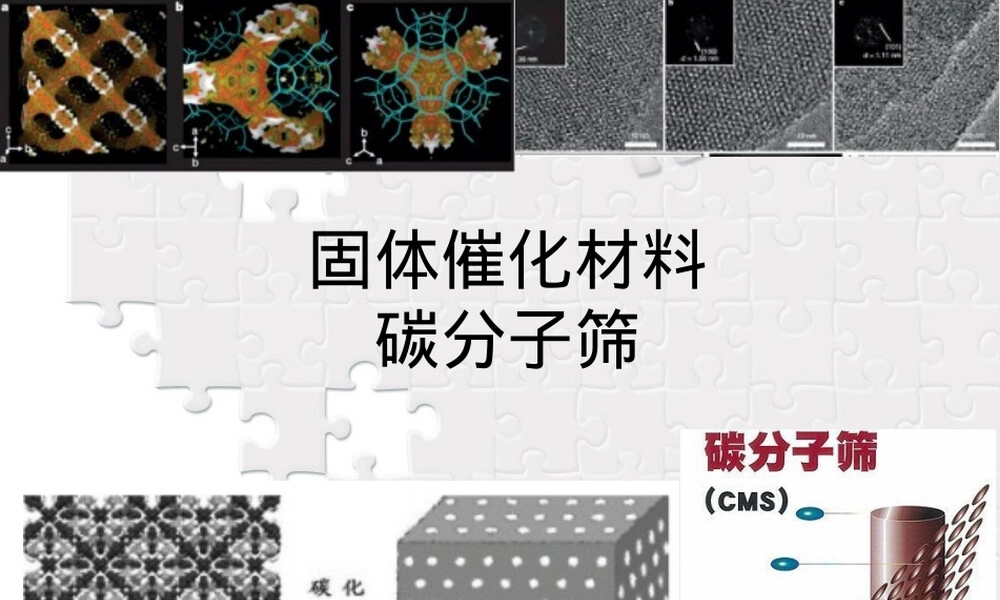 碳分子筛催化材料PPT课件.ppt