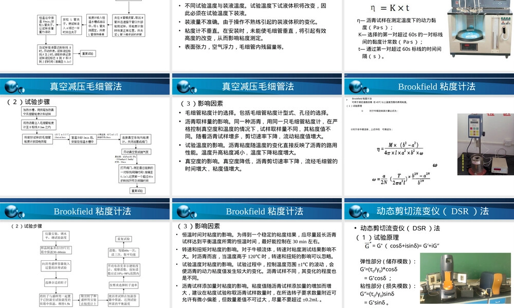 沥青材料粘度测试与应用PPT课件.ppt