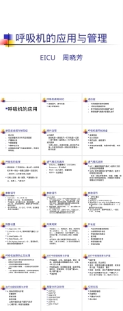 呼吸机使用与管理教学PPT课件.ppt