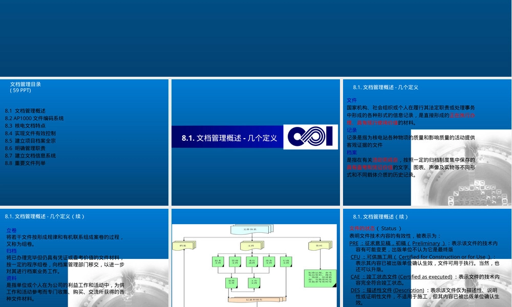 核电厂项目管理信息与文档管理PPT课件.ppt