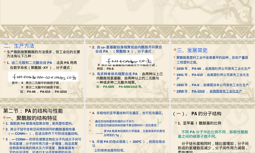 尼龙塑料材料性能与应用PPT课件.ppt
