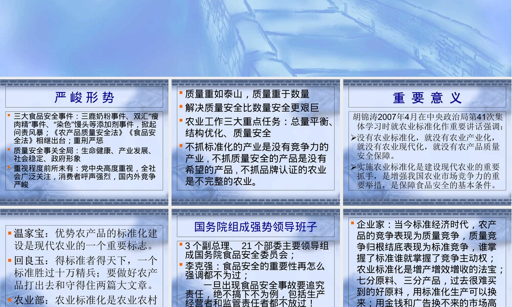 农产品的标准化认证与监管PPT课件.ppt