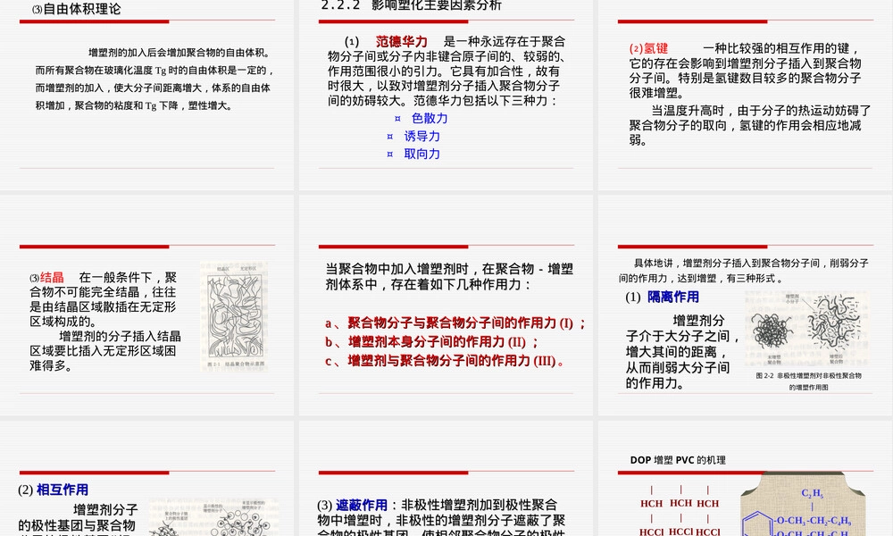 高分子材料增塑剂加工助剂PPT课件.ppt