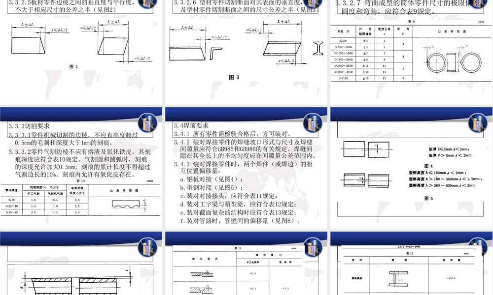 工程机械焊接件通用技术条件教学PPT课件.ppt