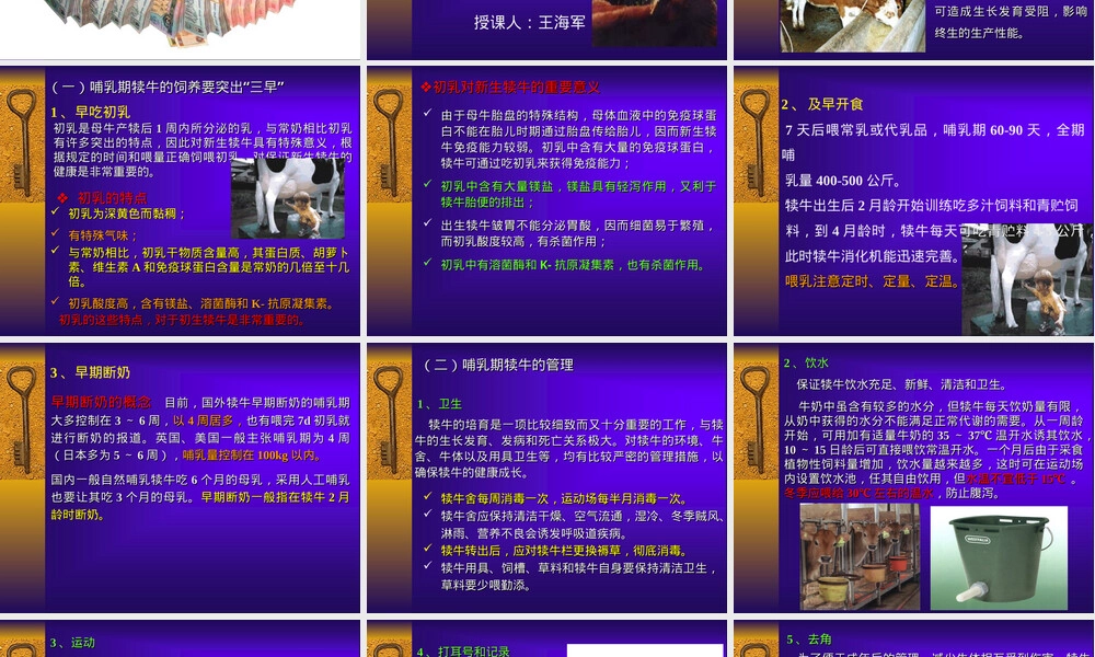 奶牛饲养管理技术培训PPT课件.ppt