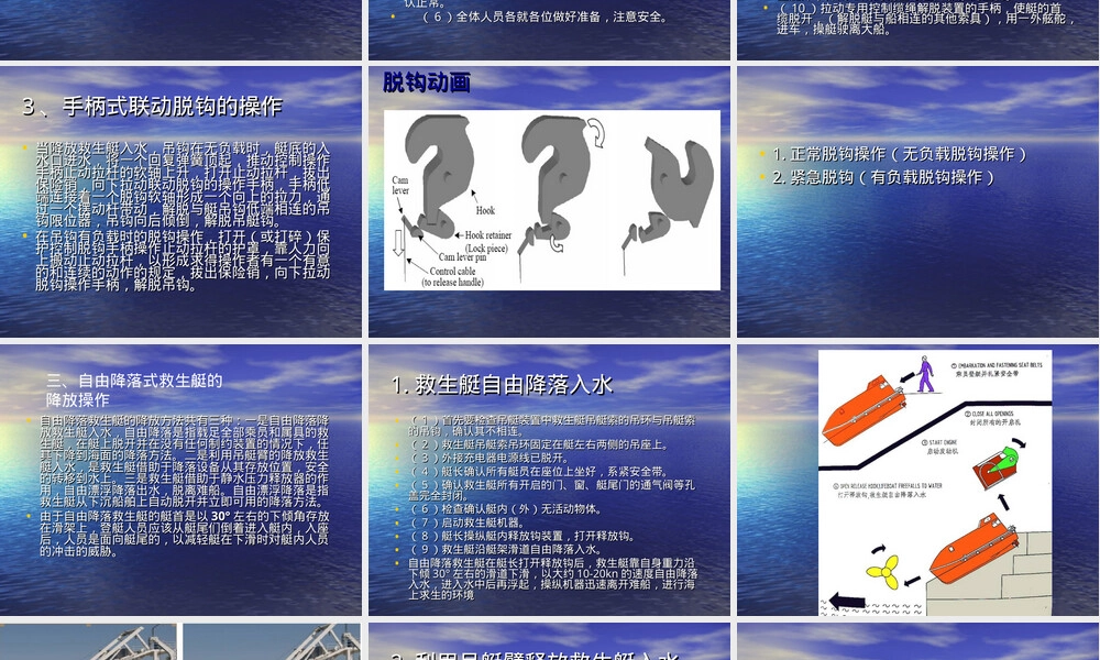 救生艇筏和救助艇操作管理实操PPT课件.ppt