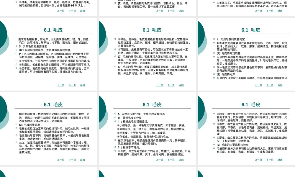 服装材料之毛皮与皮革教学PPT课件 副本1.pptx