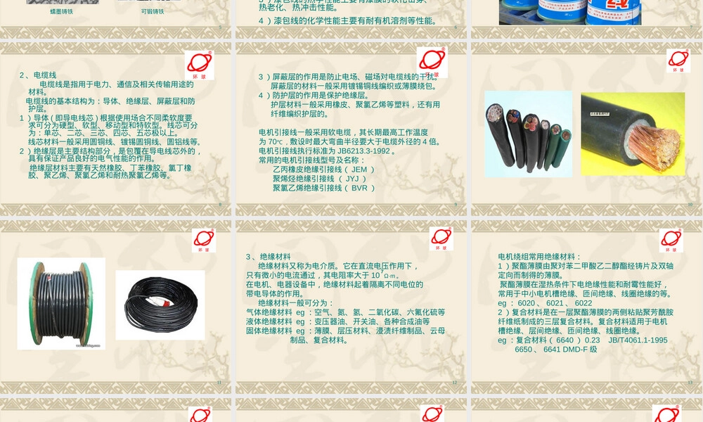 电机常用材料培训PPT课件.ppt