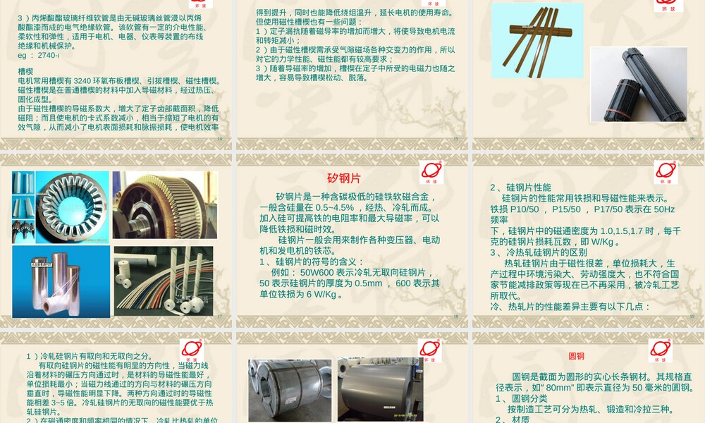 电机常用材料培训PPT课件.ppt