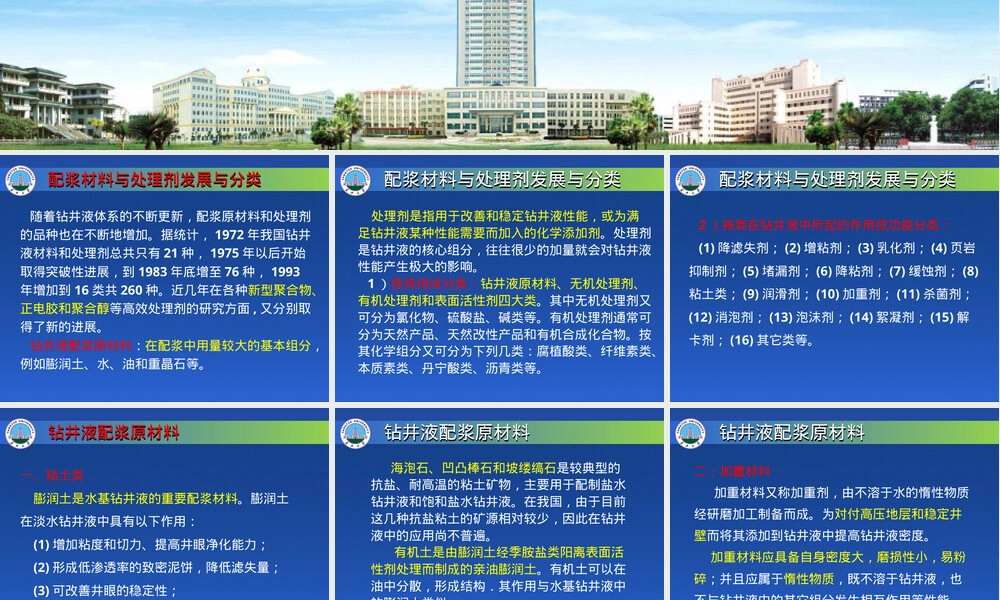 第五章钻井液配浆材料与处理剂教学PPT课件.ppt