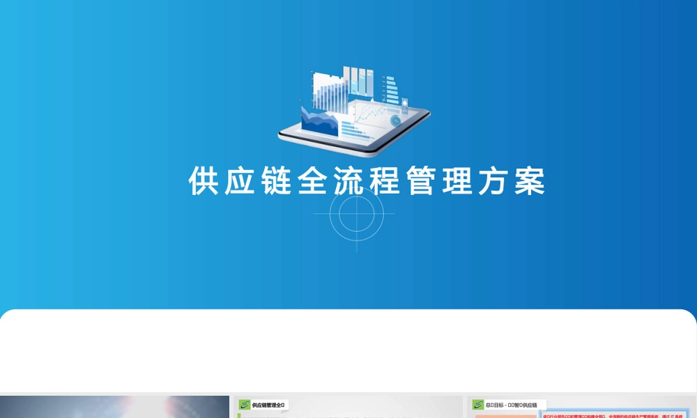 供应链全流程全领域管理方案PPT课件.pptx