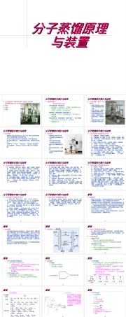 分子蒸馏原理与装置PPT课件.ppt