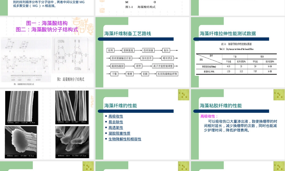 海藻纤维材料特性与应用PPT课件 副本1.pptx