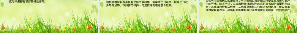 海藻纤维材料特性与应用PPT课件.ppt