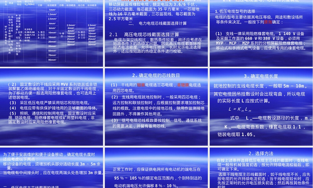 矿用电缆及其连接装置要求PPT课件.ppt