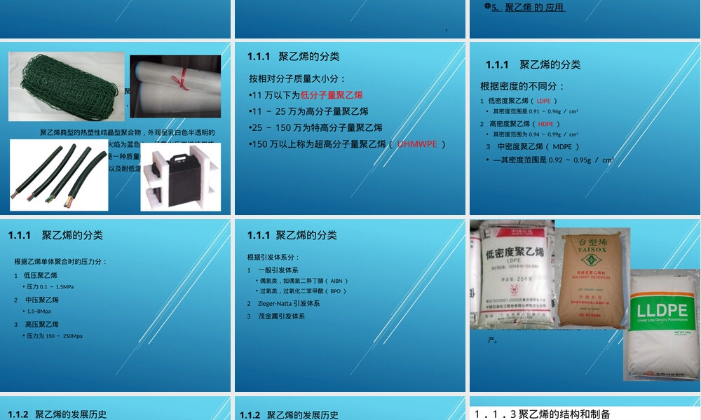 高分子材料聚乙烯塑料教学PPT课件.ppt