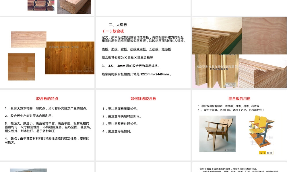 家具常用材料分类介绍PPT课件.ppt