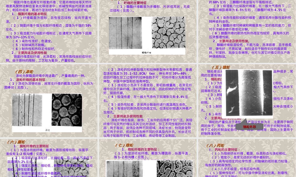 纺织材料化学纤维教学PPT课件.ppt