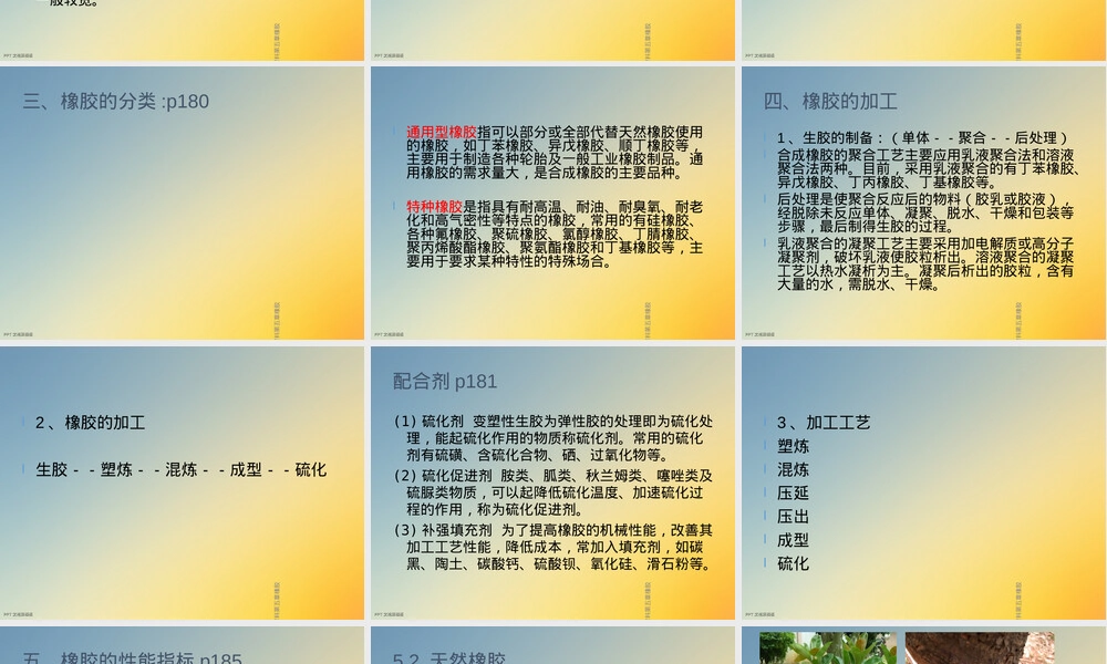 高分子材料第五章橡胶教学PPT课件.ppt
