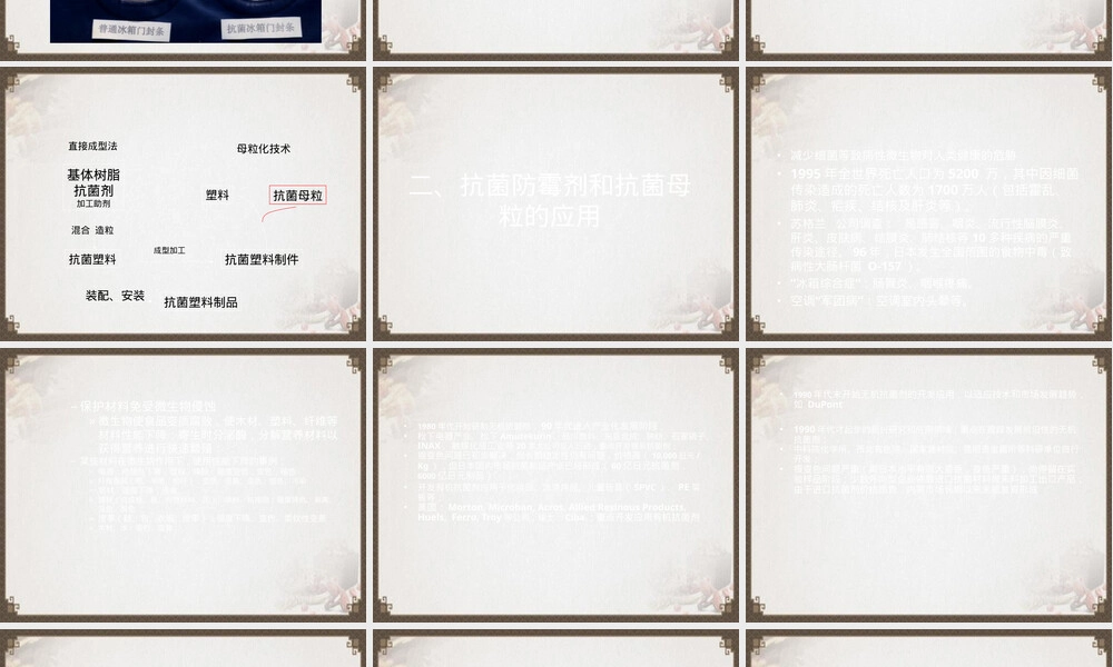 聚合物材料抗菌防霉与纳米改性技术应用PPT课件.ppt