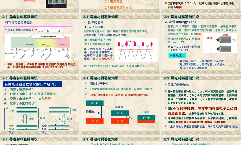 电工材料第2章普通导电材料教学PPT课件.ppt