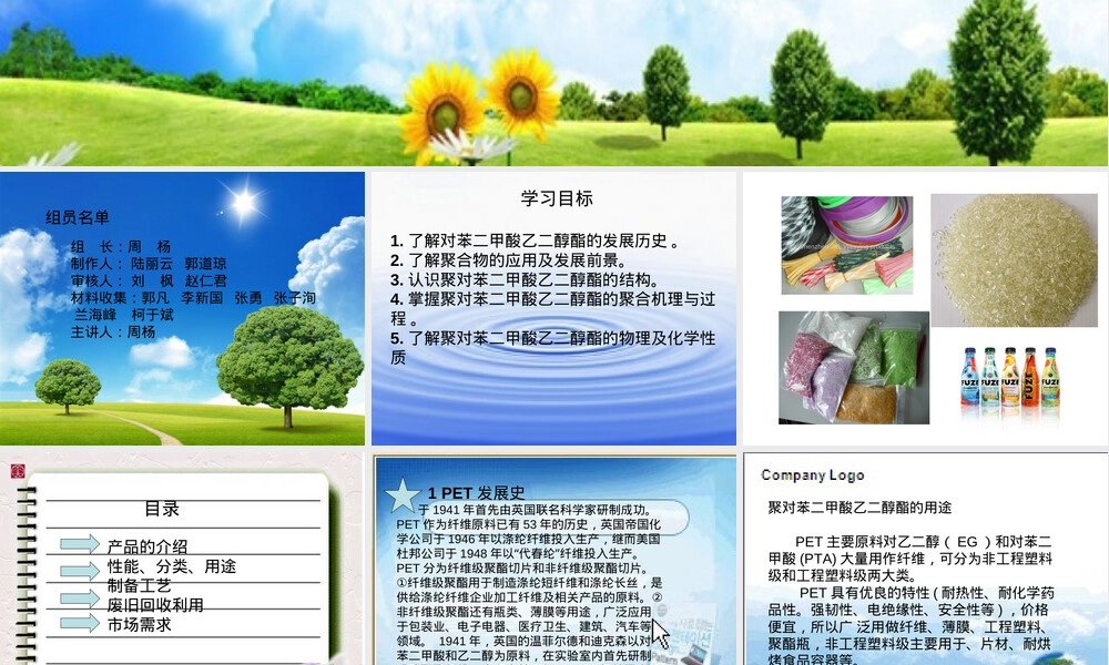 高分子PET材料特性与应用PPT课件.ppt