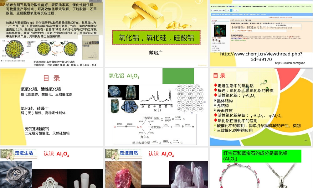 固体催化材料之硅铝材料PPT课件.ppt