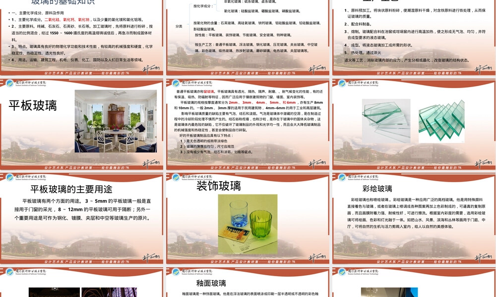 装饰材料与工艺玻璃材料PPT课件.ppt