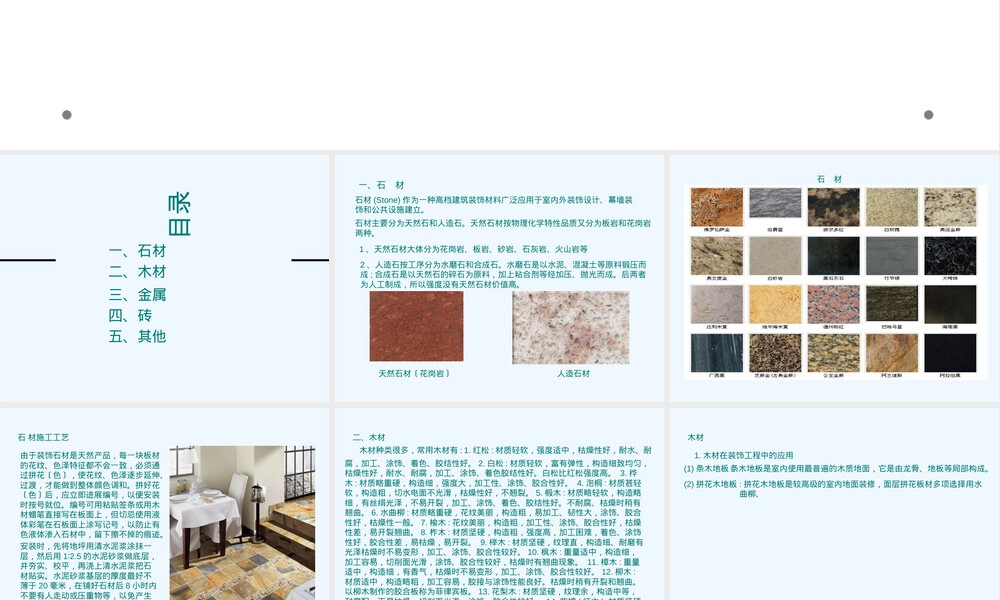 装饰材料及其施工工艺PPT课件.ppt