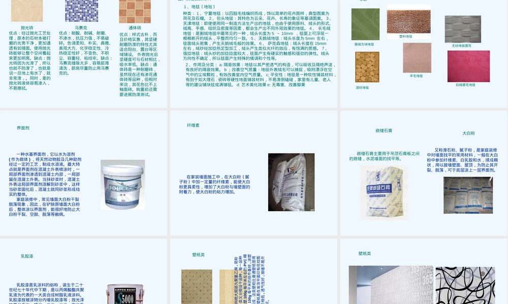 装饰材料及其施工工艺PPT课件.ppt