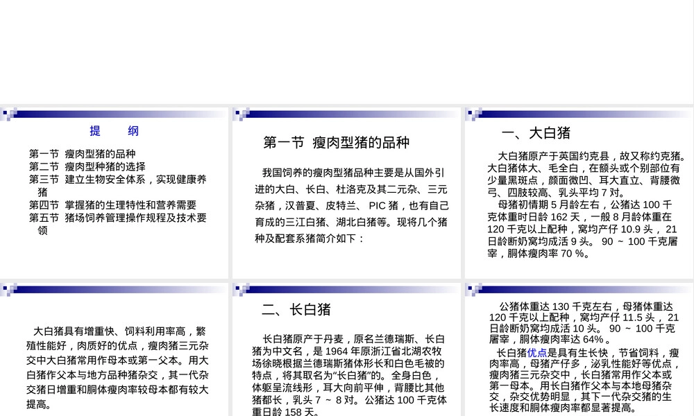 猪的饲养管理PPT课件.ppt