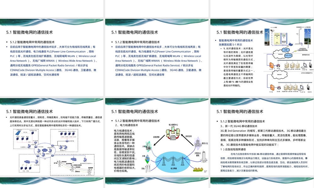 智能微电网通信与管理技术PPT课件.ppt