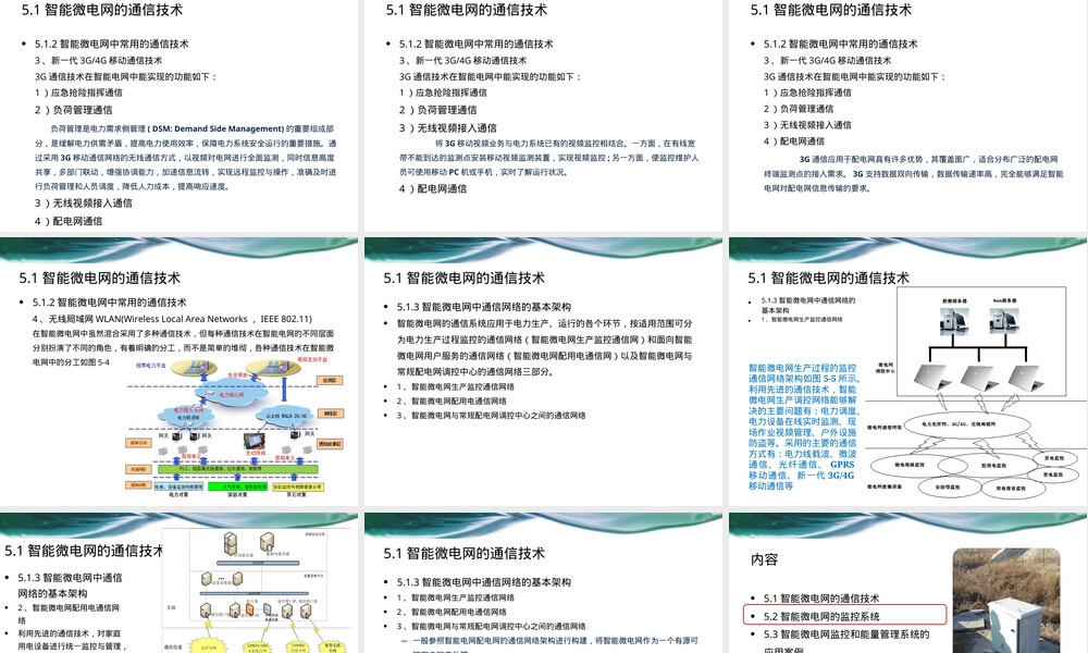 智能微电网通信与管理技术PPT课件.ppt