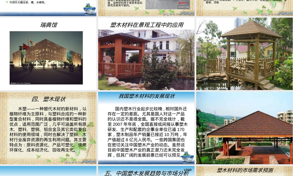 塑木材料应用与施工工艺PPT课件.ppt