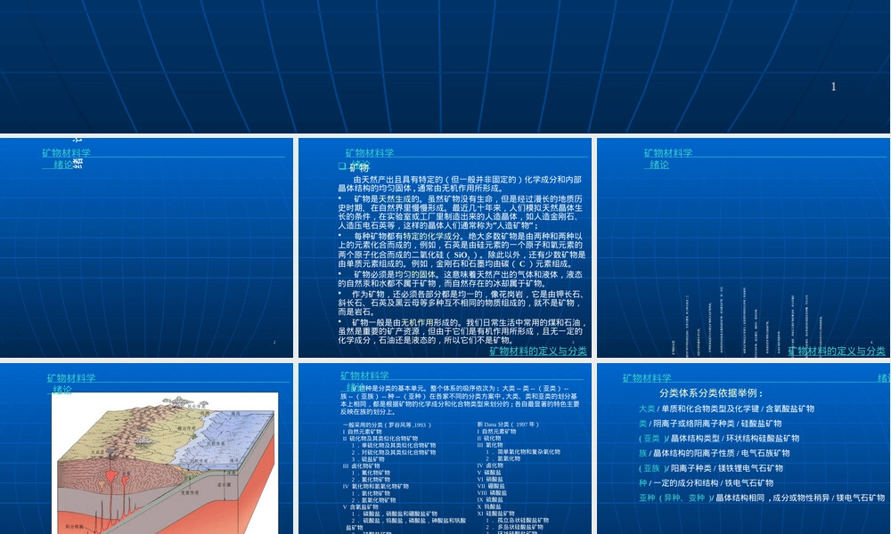 矿物材料分析PPT课件.ppt