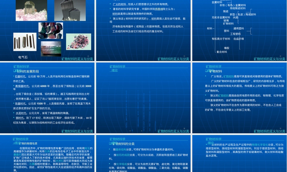 矿物材料分析PPT课件.ppt