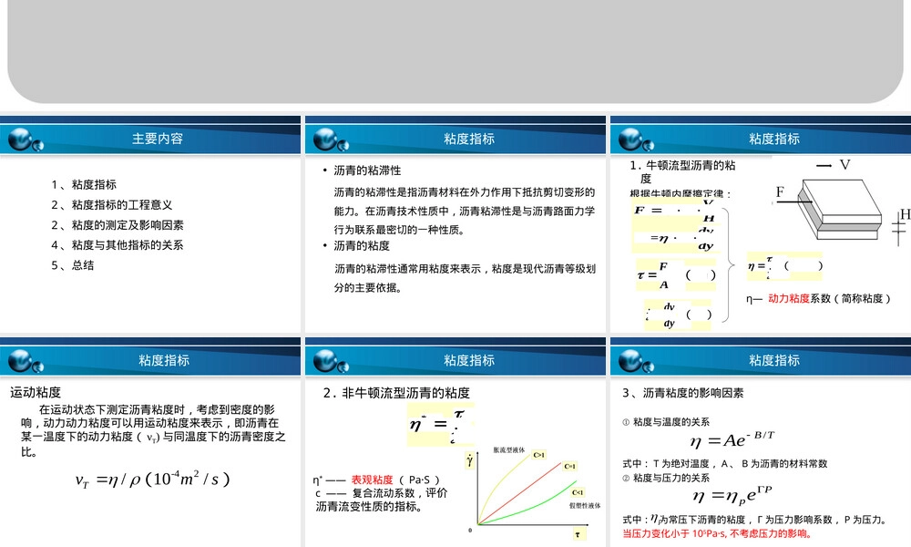沥青材料粘度教学PPT课件.ppt