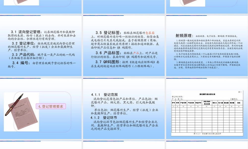 烟花爆竹流向登记通用规范PPT课件.ppt