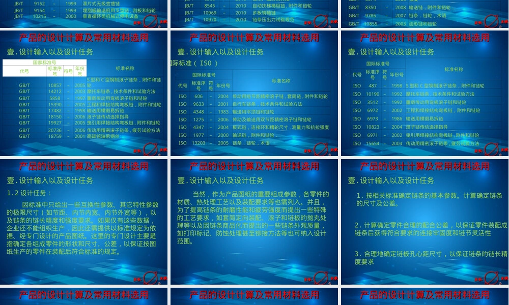 链条产品设计计算及常用材料PPT课件.ppt