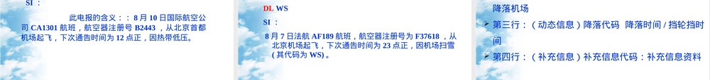 运行管理14SITA电报,运行管理SITA电报培训PPT课件.ppt