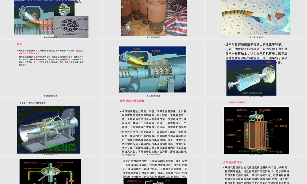 燃气蒸汽联合循环机组PPT课件.pptx