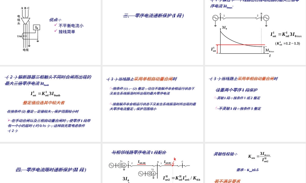 零序方向电流保护教学PPT课件.ppt