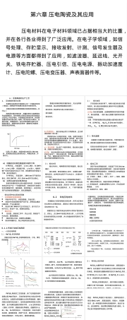 压电陶瓷材料及其应用PPT课件.ppt