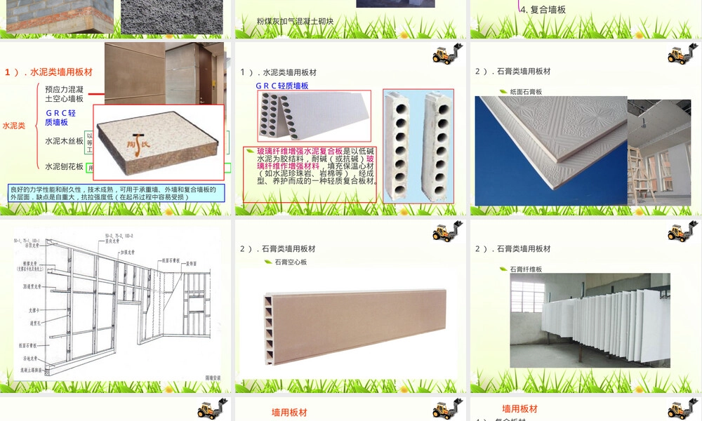 新型轻质隔墙材料简介PPT课件.ppt