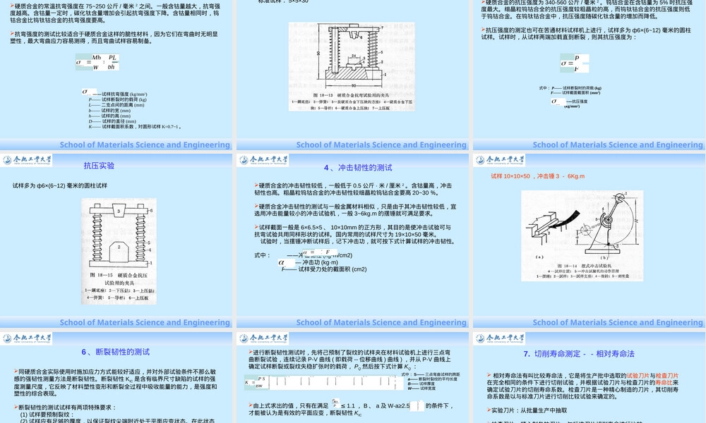 硬质合金材料特性与应用PPT课件.ppt