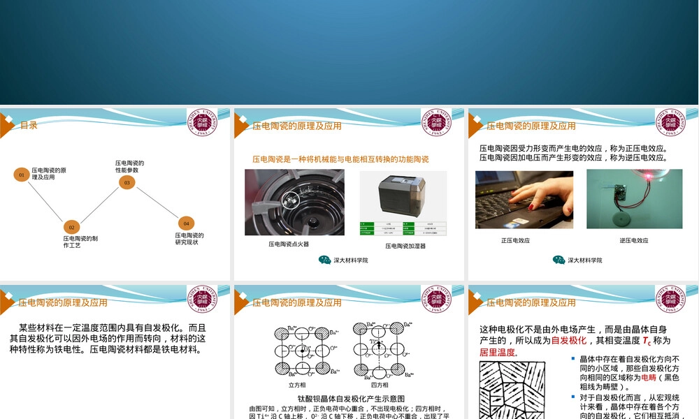 压电陶瓷原理与应用教学PPT课件 副本1.pptx
