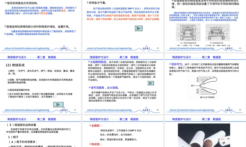 陶瓷窑炉及设计辊道窑教学PPT课件.ppt